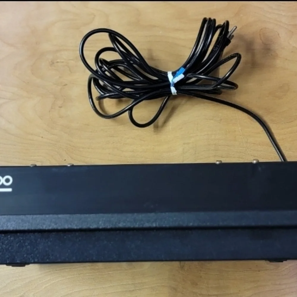 Atari Black Video Game Console with Controllers